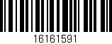 Código de barras (EAN, GTIN, SKU, ISBN): '16161591'