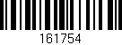 Código de barras (EAN, GTIN, SKU, ISBN): '161754'