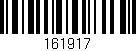 Código de barras (EAN, GTIN, SKU, ISBN): '161917'