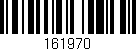 Código de barras (EAN, GTIN, SKU, ISBN): '161970'