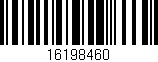 Código de barras (EAN, GTIN, SKU, ISBN): '16198460'