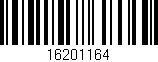 Código de barras (EAN, GTIN, SKU, ISBN): '16201164'