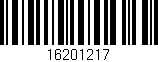 Código de barras (EAN, GTIN, SKU, ISBN): '16201217'