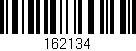 Código de barras (EAN, GTIN, SKU, ISBN): '162134'