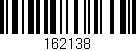 Código de barras (EAN, GTIN, SKU, ISBN): '162138'