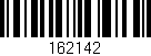 Código de barras (EAN, GTIN, SKU, ISBN): '162142'
