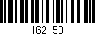 Código de barras (EAN, GTIN, SKU, ISBN): '162150'