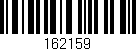Código de barras (EAN, GTIN, SKU, ISBN): '162159'