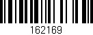 Código de barras (EAN, GTIN, SKU, ISBN): '162169'