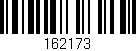 Código de barras (EAN, GTIN, SKU, ISBN): '162173'