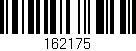 Código de barras (EAN, GTIN, SKU, ISBN): '162175'