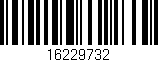 Código de barras (EAN, GTIN, SKU, ISBN): '16229732'