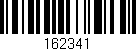 Código de barras (EAN, GTIN, SKU, ISBN): '162341'