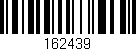 Código de barras (EAN, GTIN, SKU, ISBN): '162439'
