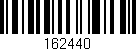 Código de barras (EAN, GTIN, SKU, ISBN): '162440'