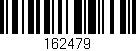 Código de barras (EAN, GTIN, SKU, ISBN): '162479'