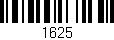 Código de barras (EAN, GTIN, SKU, ISBN): '1625'