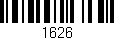 Código de barras (EAN, GTIN, SKU, ISBN): '1626'