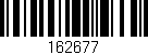 Código de barras (EAN, GTIN, SKU, ISBN): '162677'