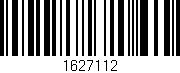 Código de barras (EAN, GTIN, SKU, ISBN): '1627112'