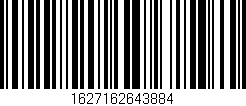 Código de barras (EAN, GTIN, SKU, ISBN): '1627162643884'