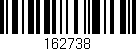 Código de barras (EAN, GTIN, SKU, ISBN): '162738'