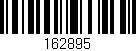 Código de barras (EAN, GTIN, SKU, ISBN): '162895'