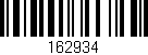 Código de barras (EAN, GTIN, SKU, ISBN): '162934'