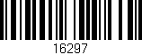 Código de barras (EAN, GTIN, SKU, ISBN): '16297'