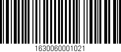 Código de barras (EAN, GTIN, SKU, ISBN): '1630060001021'