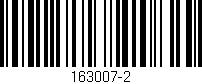 Código de barras (EAN, GTIN, SKU, ISBN): '163007-2'