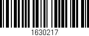 Código de barras (EAN, GTIN, SKU, ISBN): '1630217'