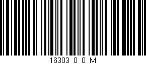 Código de barras (EAN, GTIN, SKU, ISBN): '16303_0_0_M'