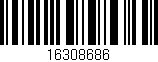 Código de barras (EAN, GTIN, SKU, ISBN): '16308686'