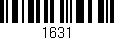 Código de barras (EAN, GTIN, SKU, ISBN): '1631'