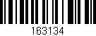 Código de barras (EAN, GTIN, SKU, ISBN): '163134'