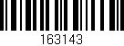 Código de barras (EAN, GTIN, SKU, ISBN): '163143'