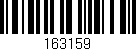 Código de barras (EAN, GTIN, SKU, ISBN): '163159'