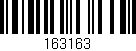 Código de barras (EAN, GTIN, SKU, ISBN): '163163'