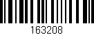 Código de barras (EAN, GTIN, SKU, ISBN): '163208'