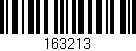 Código de barras (EAN, GTIN, SKU, ISBN): '163213'