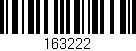 Código de barras (EAN, GTIN, SKU, ISBN): '163222'