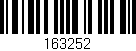 Código de barras (EAN, GTIN, SKU, ISBN): '163252'