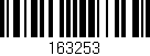 Código de barras (EAN, GTIN, SKU, ISBN): '163253'