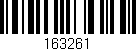 Código de barras (EAN, GTIN, SKU, ISBN): '163261'