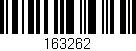 Código de barras (EAN, GTIN, SKU, ISBN): '163262'
