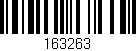 Código de barras (EAN, GTIN, SKU, ISBN): '163263'