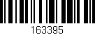 Código de barras (EAN, GTIN, SKU, ISBN): '163395'