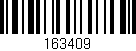 Código de barras (EAN, GTIN, SKU, ISBN): '163409'