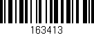 Código de barras (EAN, GTIN, SKU, ISBN): '163413'
